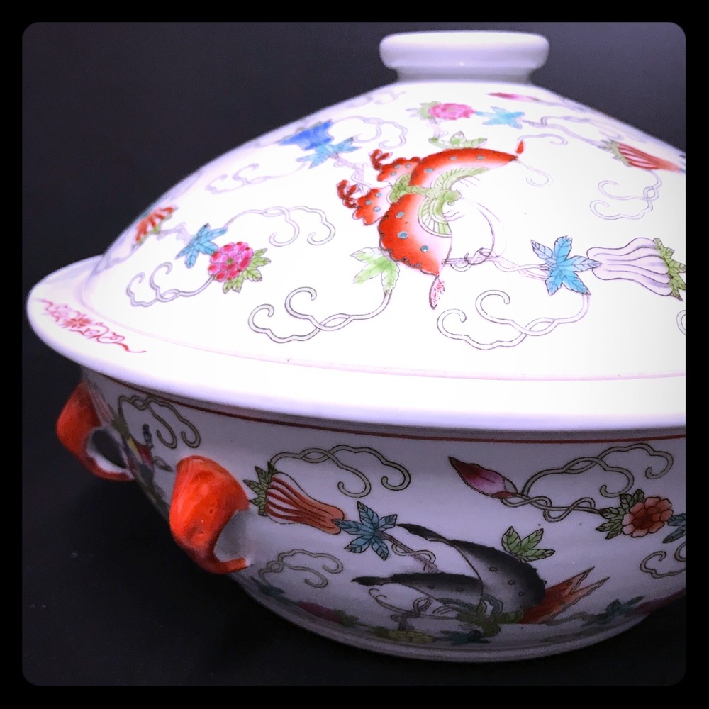 Vintage Chinese Soup Tureen